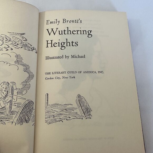 Wuthering Heights 1949 Emily Bronte Hardcover - Picture 1 of 12